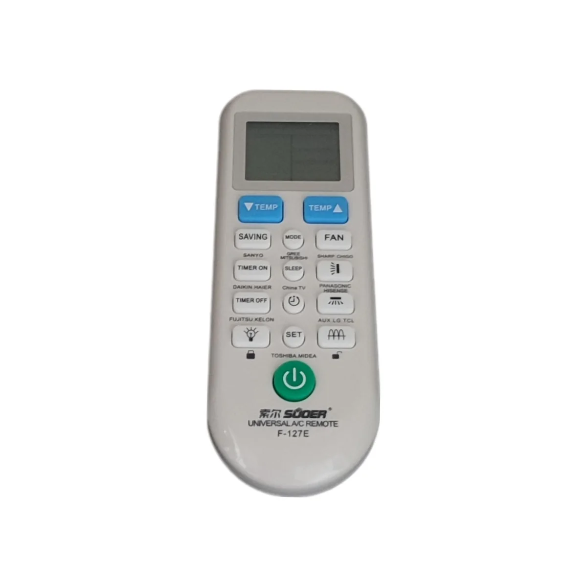 Product image - ریموت کنترل همه کاره کولر گازی مدل F127E
