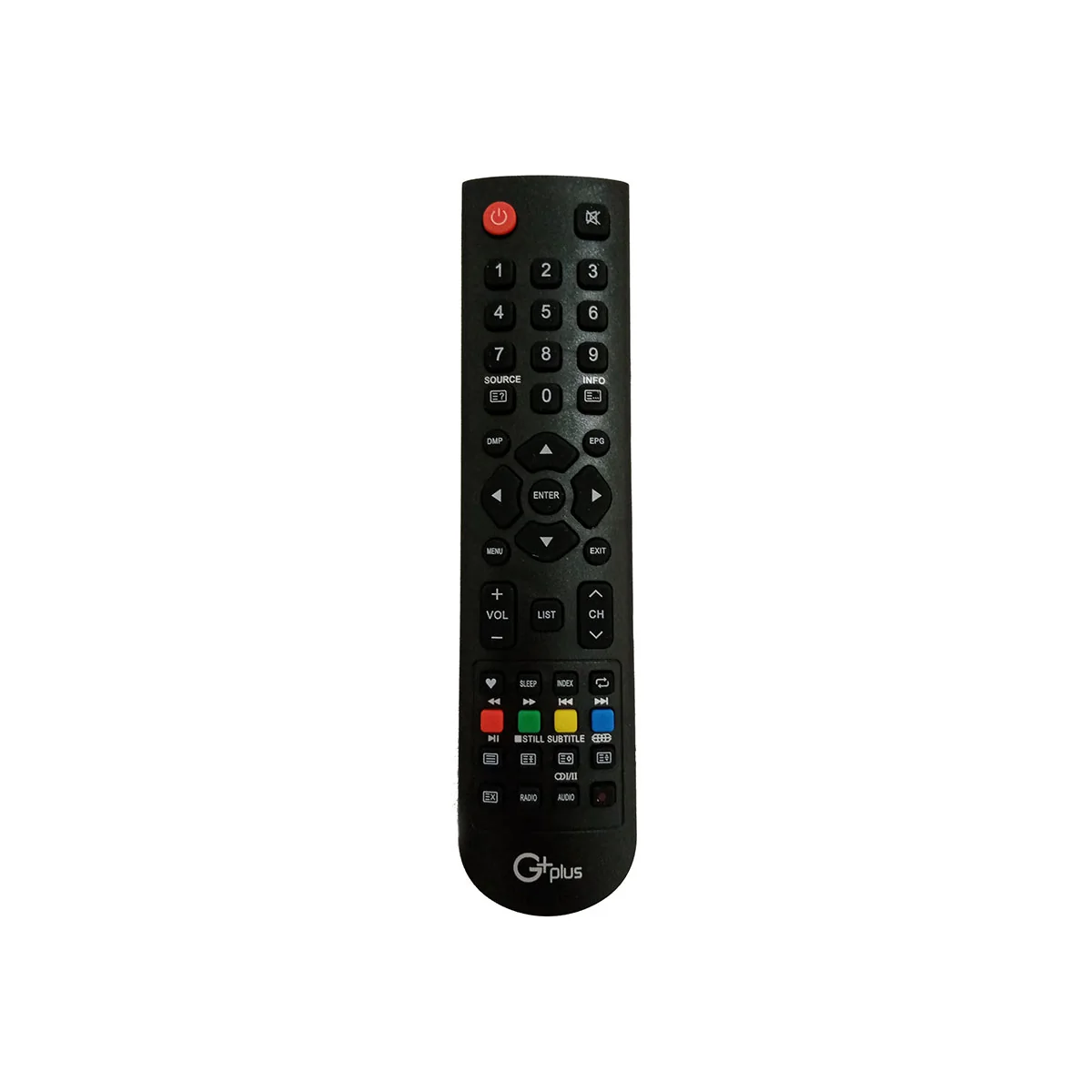 Product image - ریموت کنترل تلویزیون جی پلاس مدل 512