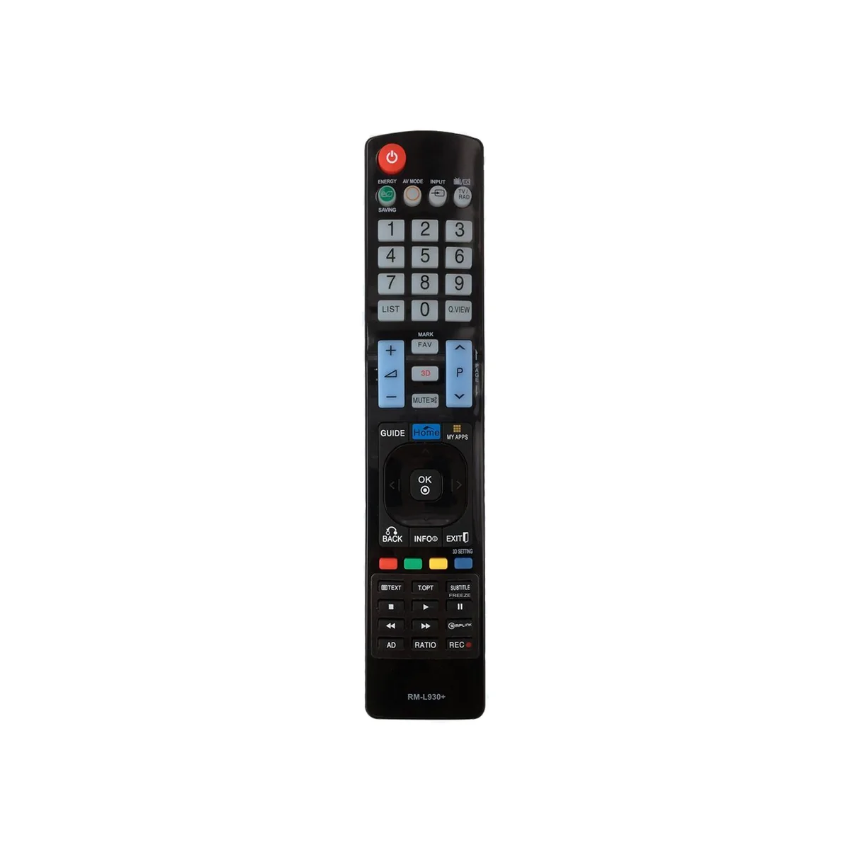 Product image - ریموت کنترل همه کاره مدل RML930 مخصوص تلویزیون های ال جی