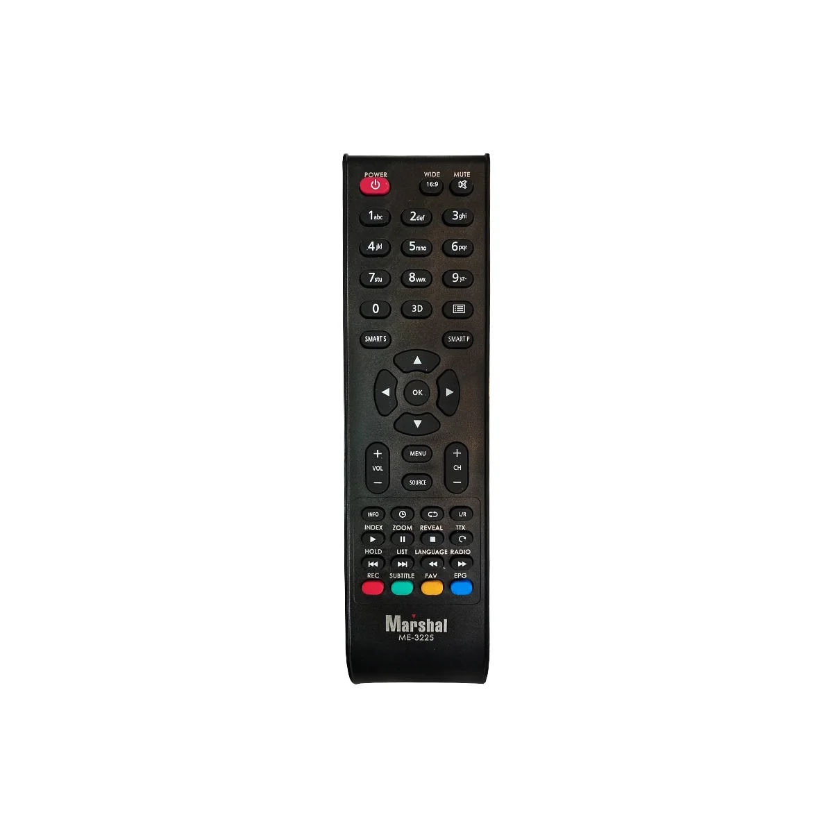 Product image - ریموت کنترل تلویزیون مارشال مدل ME-3225