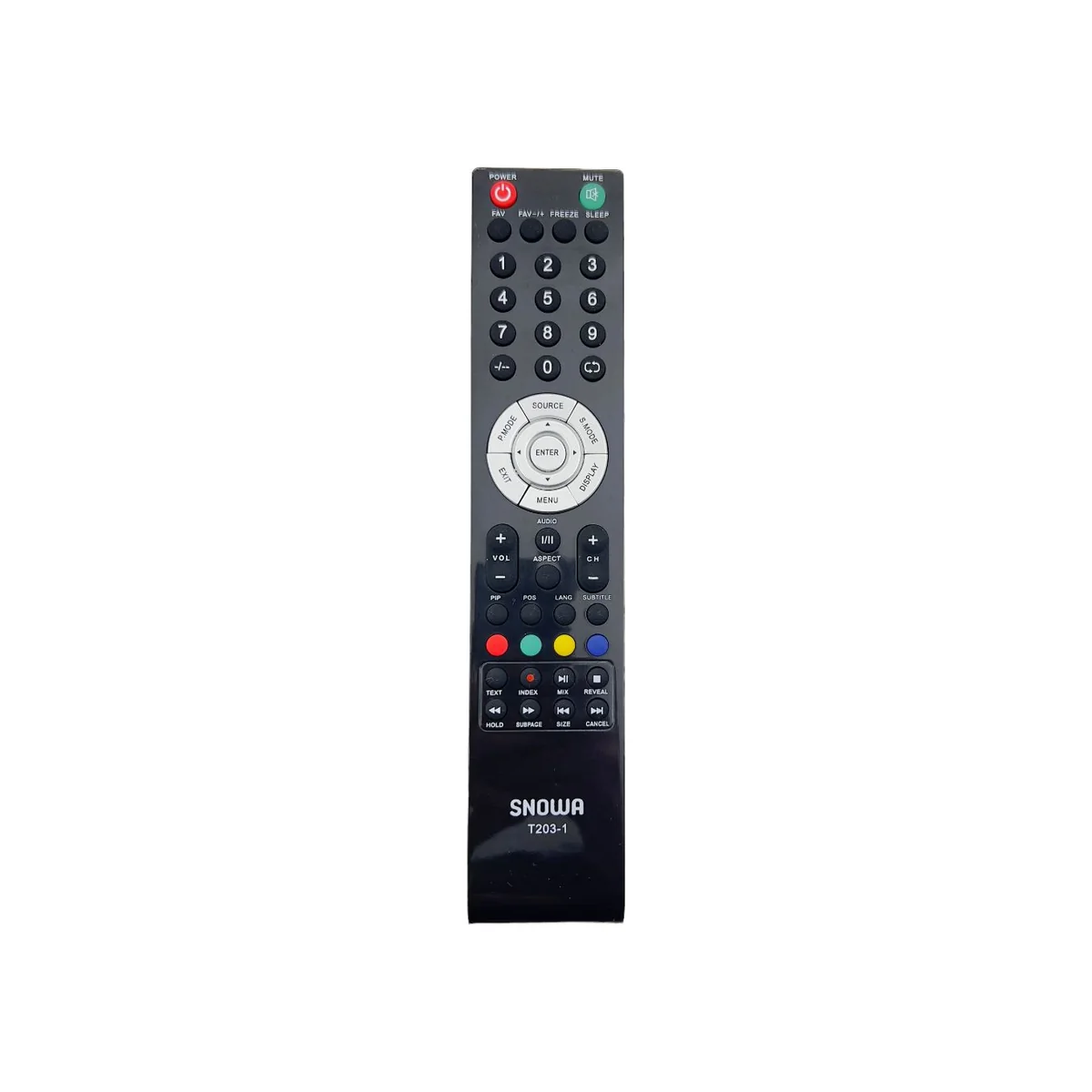 Product image - ریموت کنترل تلویزیون اسنوا مدل ak9873456