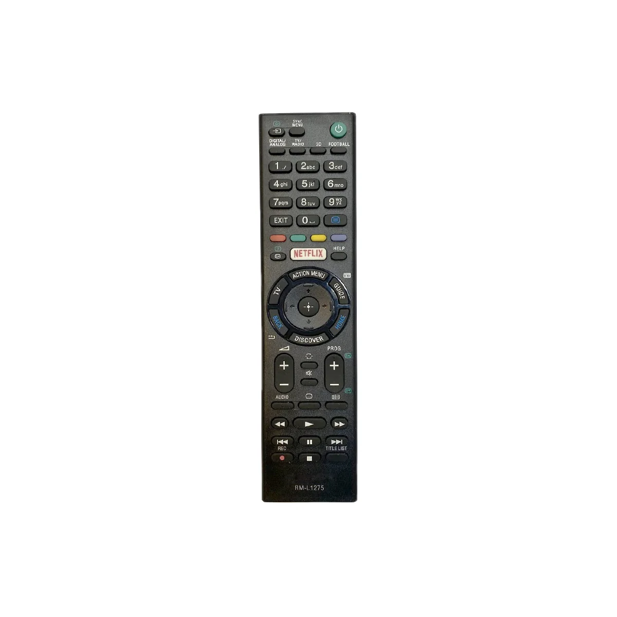 Product image - ریموت کنترل تلویزیون مدل 1275 مناسب برای تلویزیون سونی