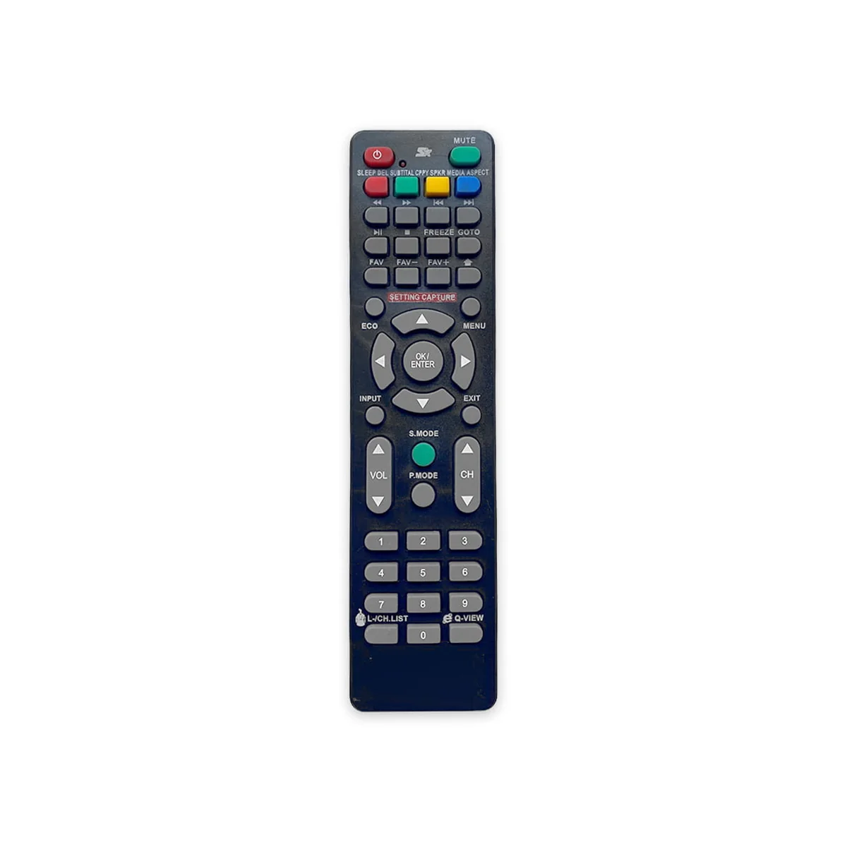 تصویر ریموت کنترل ماهواره اس استرانگ sstrong مدل 7575 HD