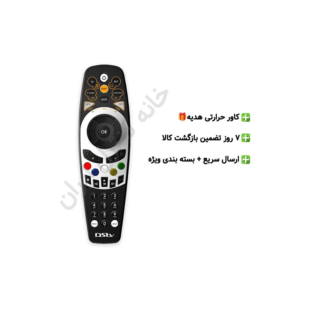 تصویر ریموت کنترل جایگزین GEANT مدل GN-RS8