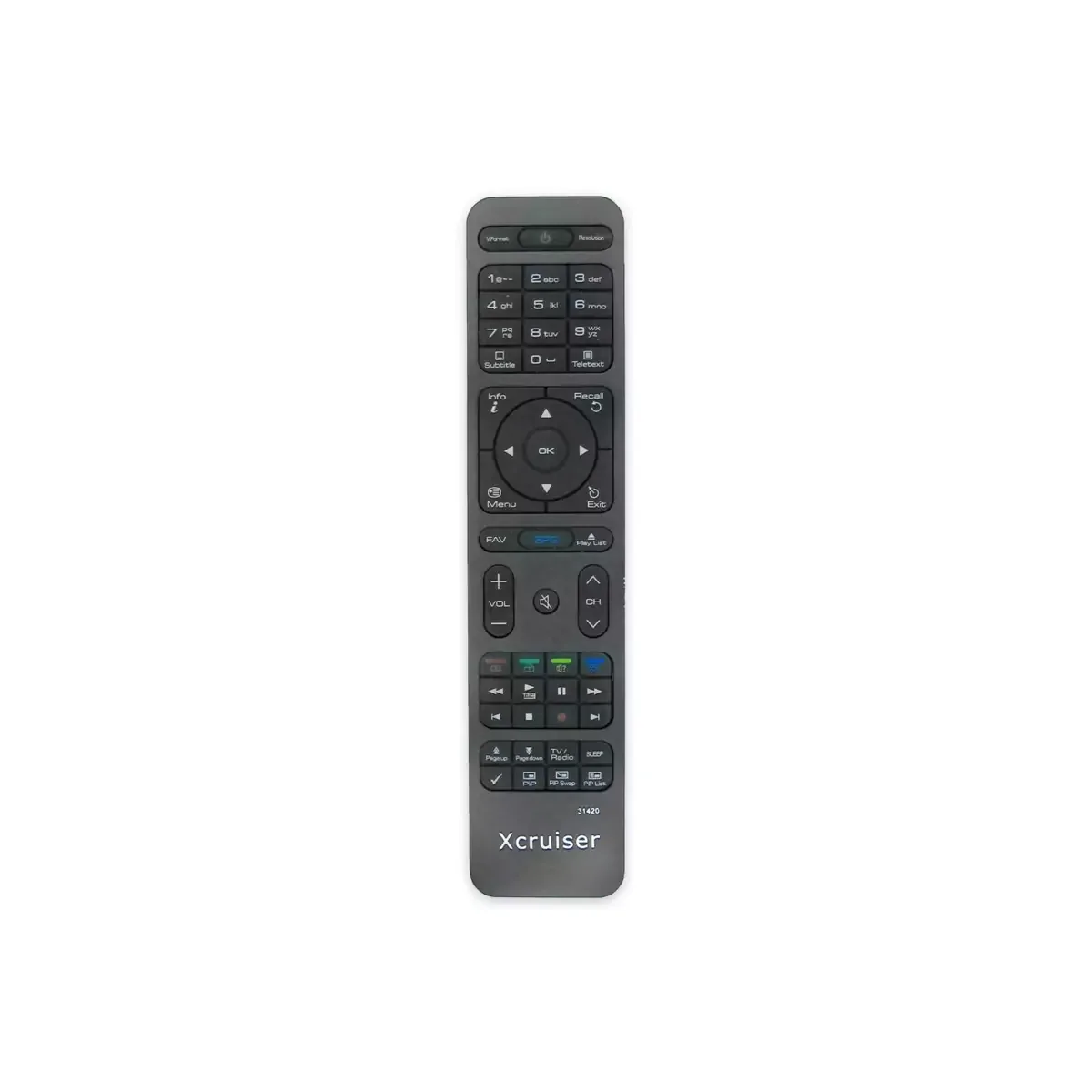 تصویر ریموت کنترل رسیور ایکس کروزر XCRUISER مدل 31420