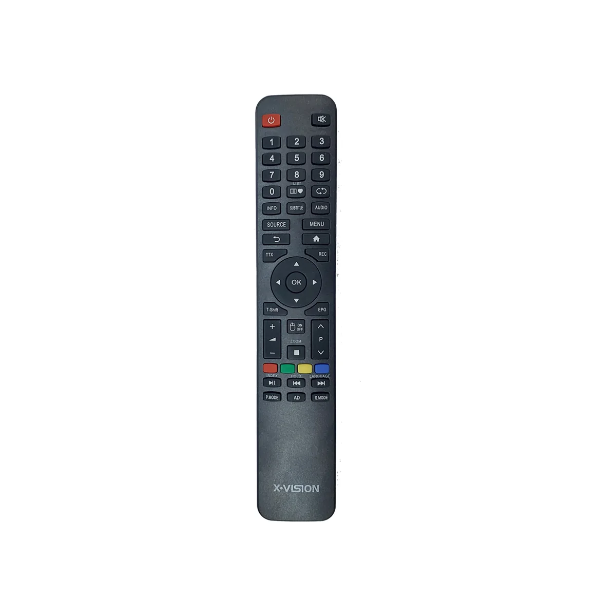 تصویر ریموت کنترل تلویزیون ال ای دی LED ایکس ویژن X VISION بلند موس دار جدید