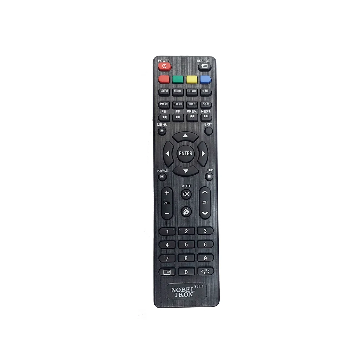 تصویر ریموت کنترل تلویزیون ال ای دی نوبل Nobel مدل 23111