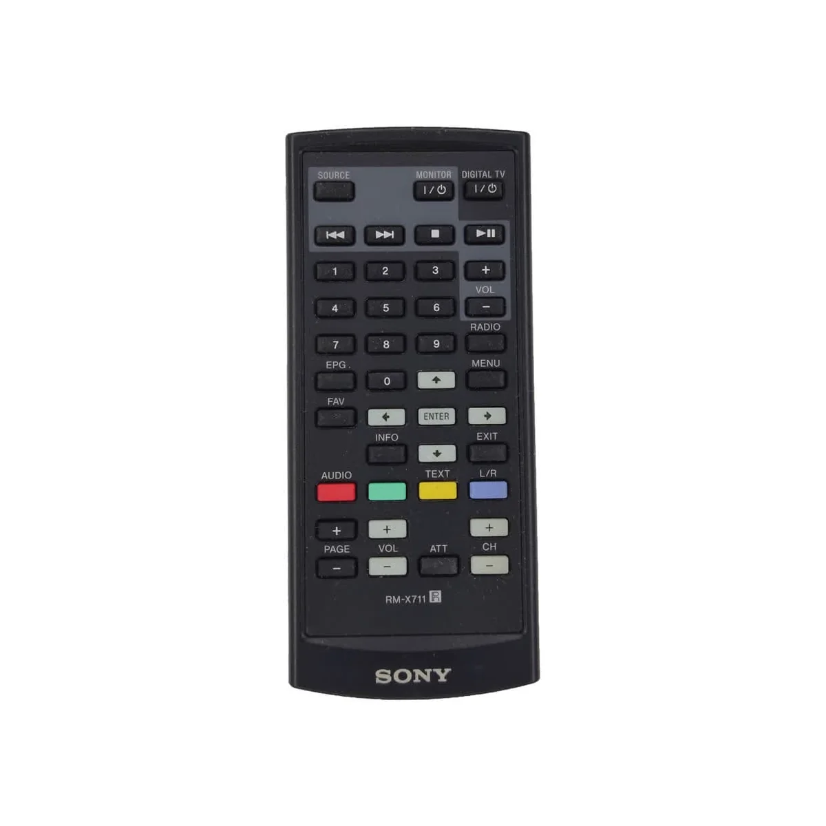 تصویر ریموت کنترل مانیتور سونی SONY مدل RM-X711 اصلی