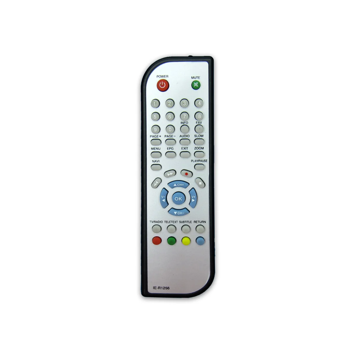 تصویر ریموت کنترل گیرنده دیجیتال ایکس ویژن X.VISION مدل IE-R1256